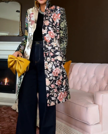 LIMITED EDITION JACQUARD COAT