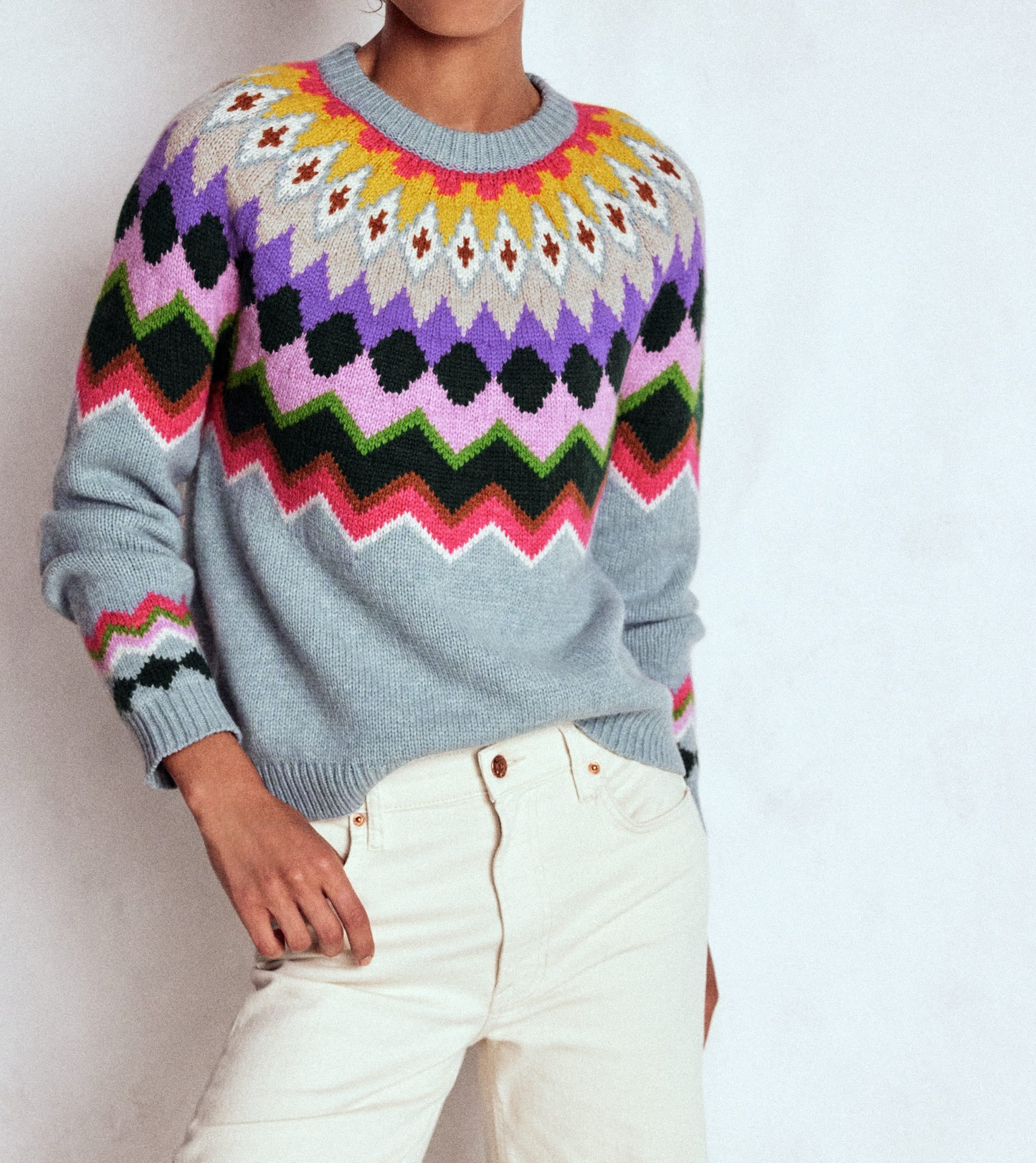 Eleanor Fair Isle Sweater