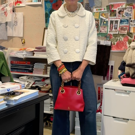 Peter Pan Collar Bubbly Jacket