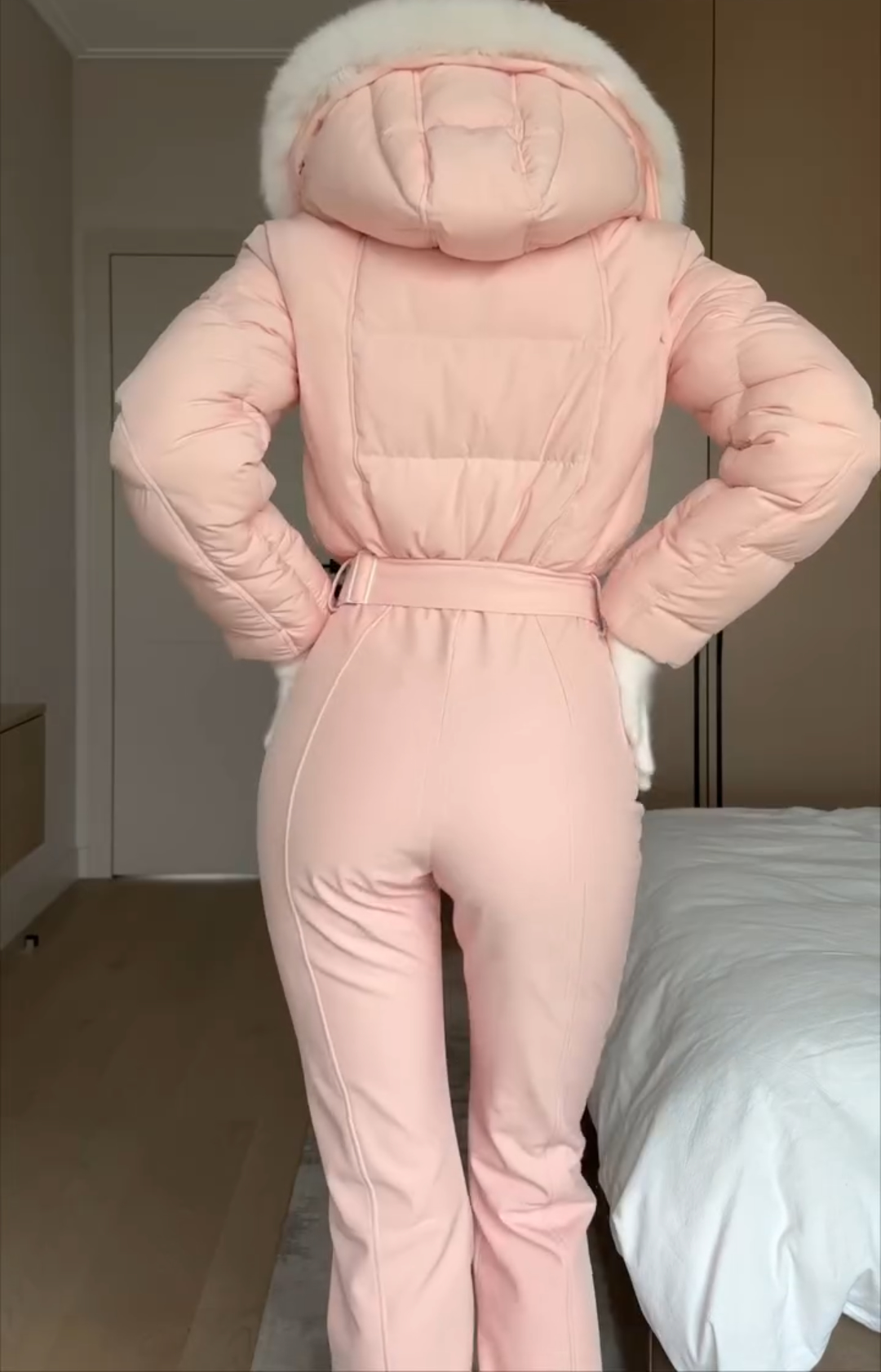 Women's Hooded Ski Suit