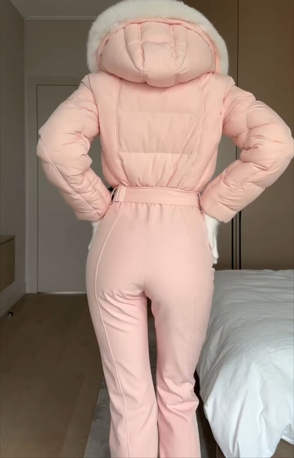 Women's Hooded Ski Suit