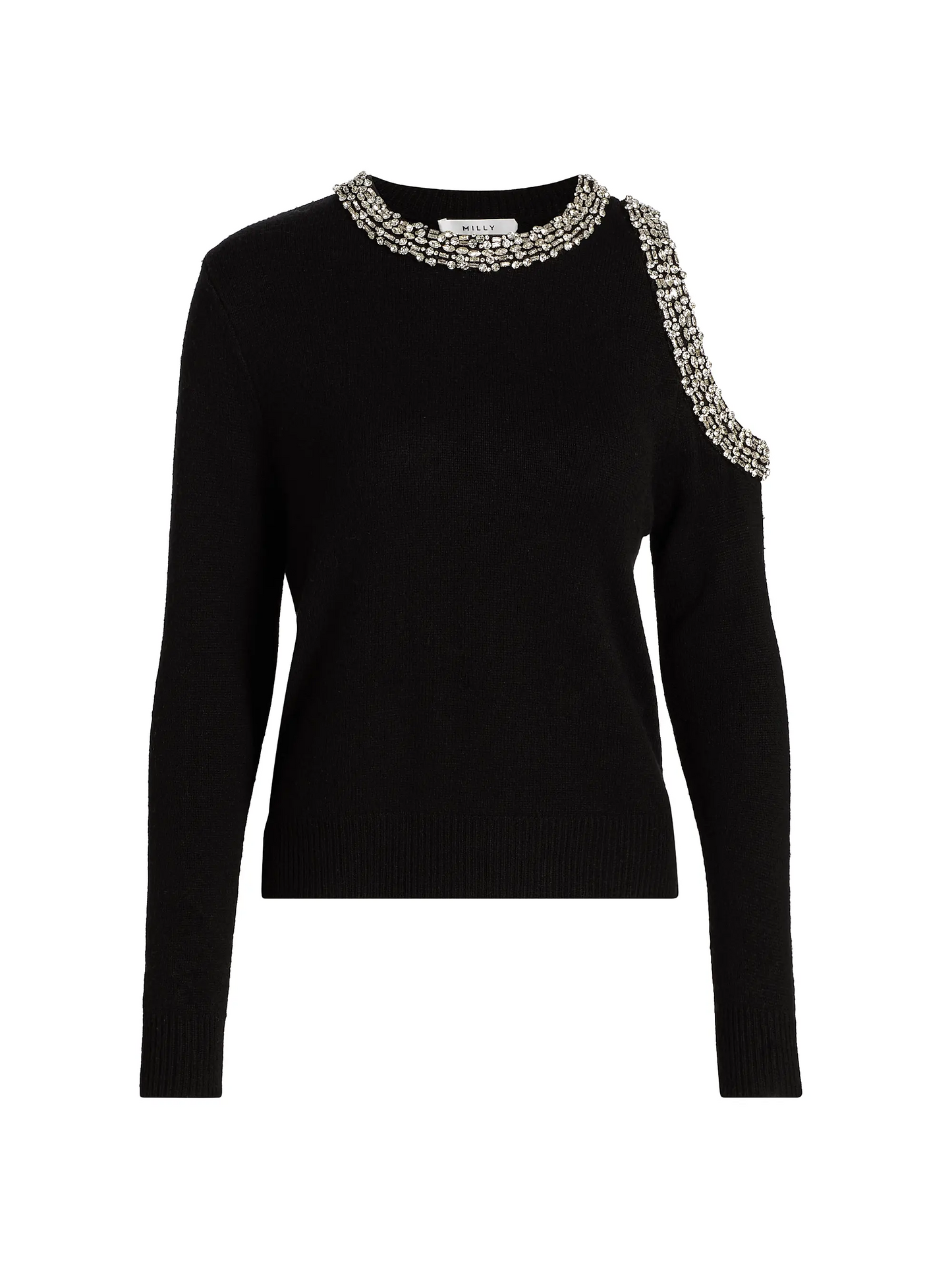 Roma Crystal-Embellished Knit Top