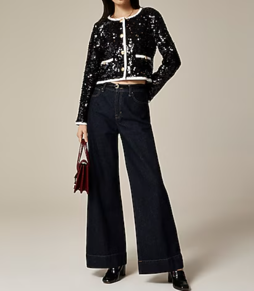 Dazzle Sequin Holiday Jacket