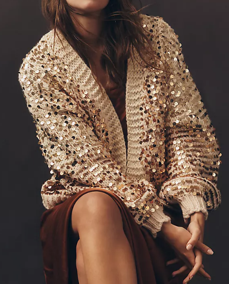 Dazzle Sequin Cardigan