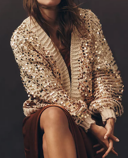 Dazzle Sequin Cardigan