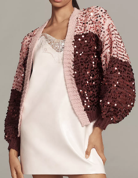 Dazzle Sequin Cardigan