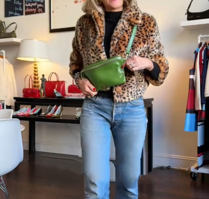 Leopard print jacket